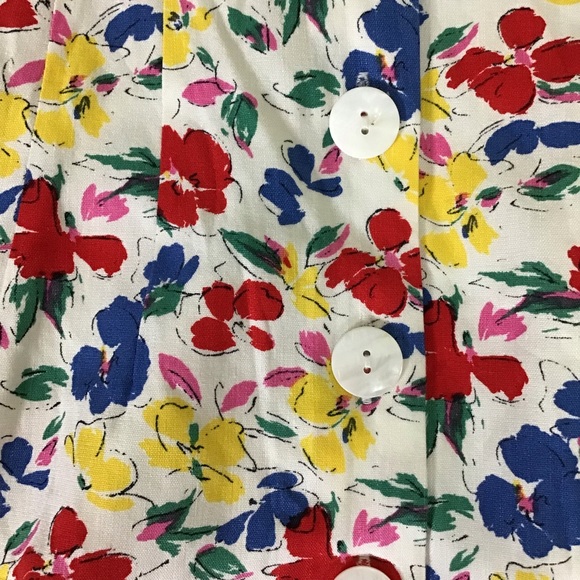 Rixo X Target Floral Short Sleeve button Up Dress Sz. 2 Discontinued - Picture 6 of 8